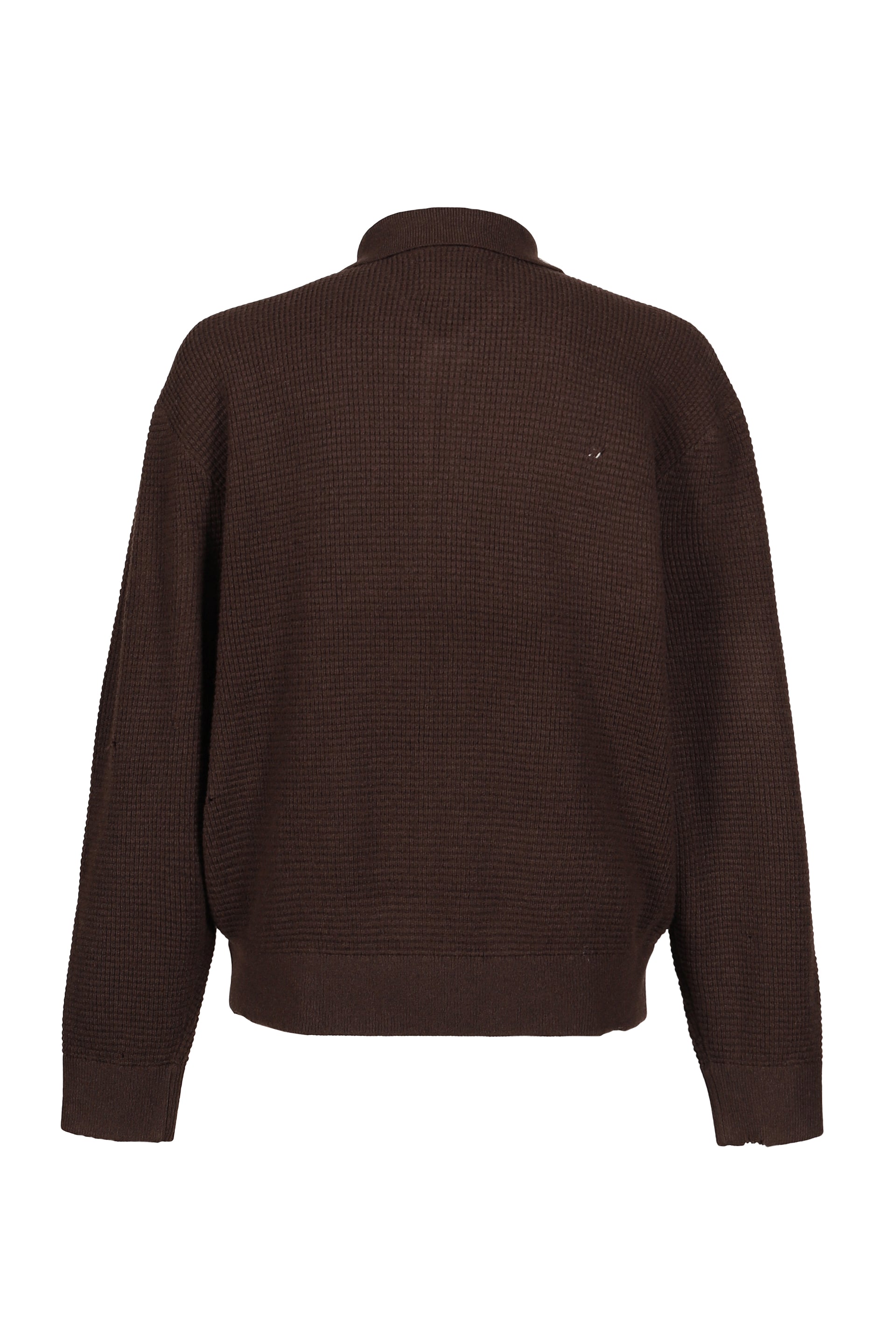 CITIES' ZIP CARDIGAN / ESPRESSO