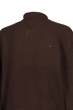 CITIES' ZIP CARDIGAN / ESPRESSO