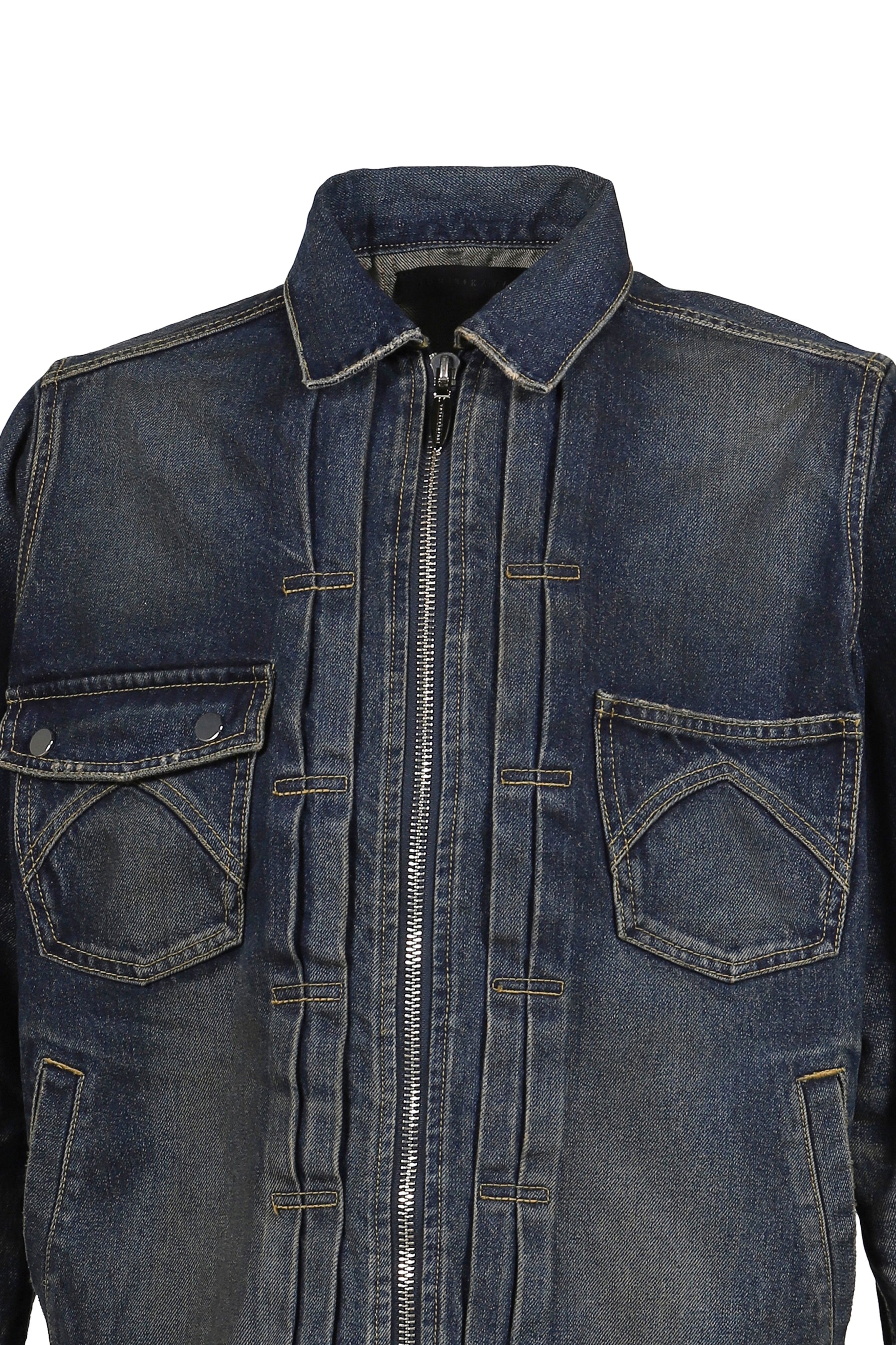 JUN/NAKAYAMA ジュン ナカヤマ FW25 SLIDE DENIM JACKET / IND