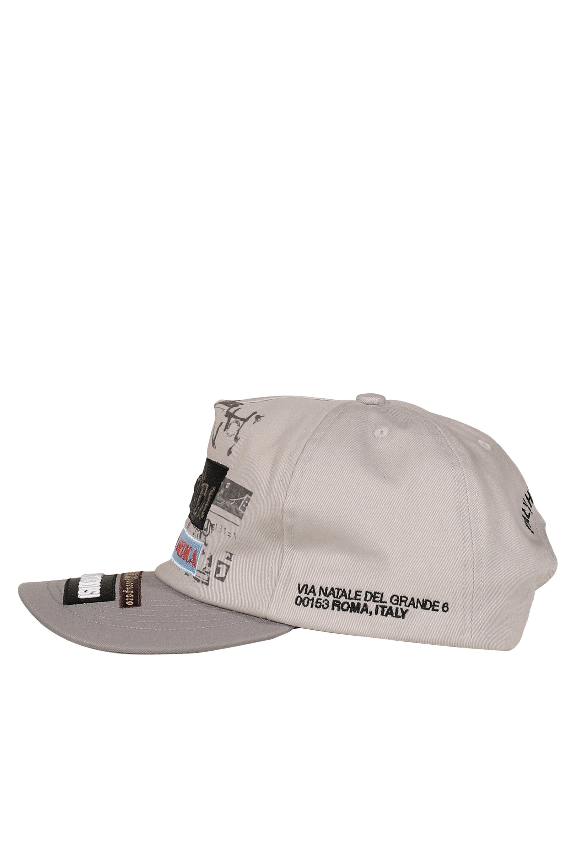 CINEMA TROISI 5 PANEL HAT / LT. GRY