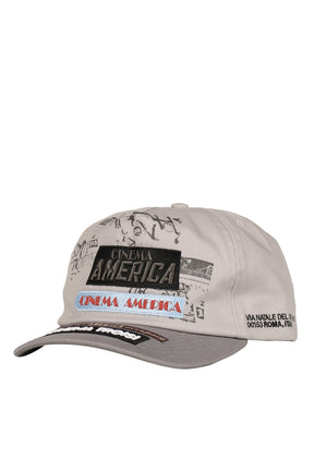 CINEMA TROISI 5 PANEL HAT / LT. GRY