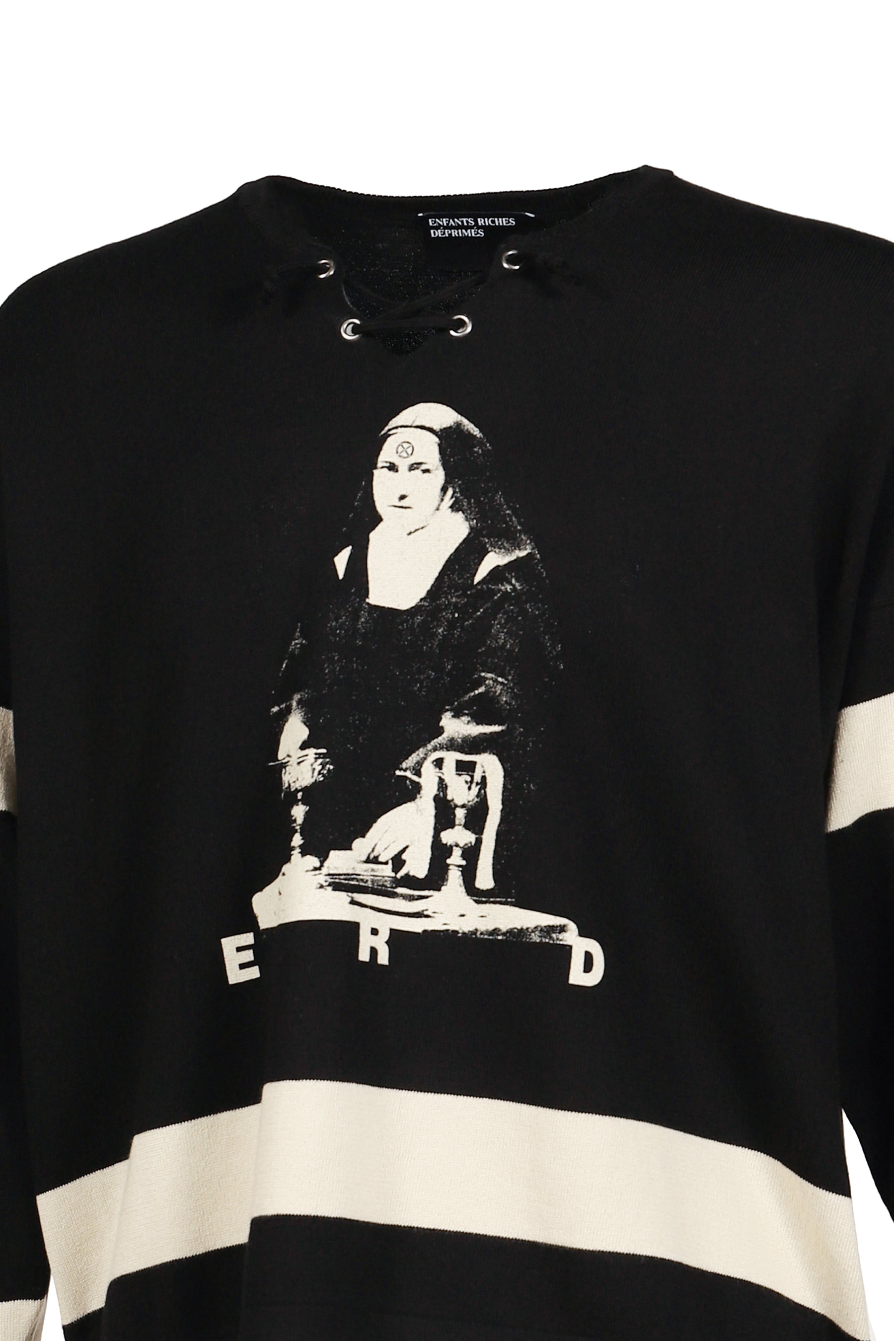 THEY BROKE ME HOCKEY JERSEY SWEATER / BLK STONE