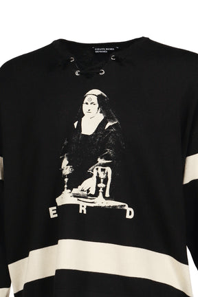THEY BROKE ME HOCKEY JERSEY SWEATER / BLK STONE