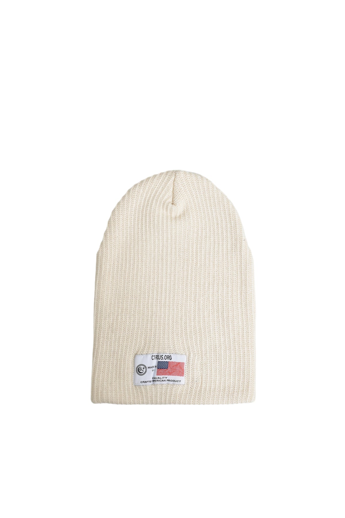 OG  LOGO BEANIE / WHT BLK