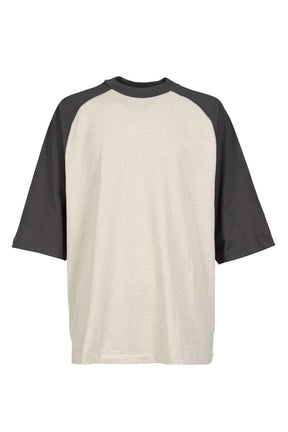SIGNATURE BASEBALL TEE / HSTONE/IRON GRY