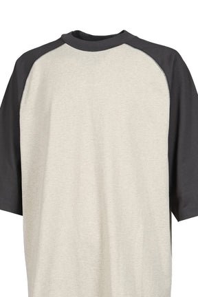 SIGNATURE BASEBALL TEE / HSTONE/IRON GRY