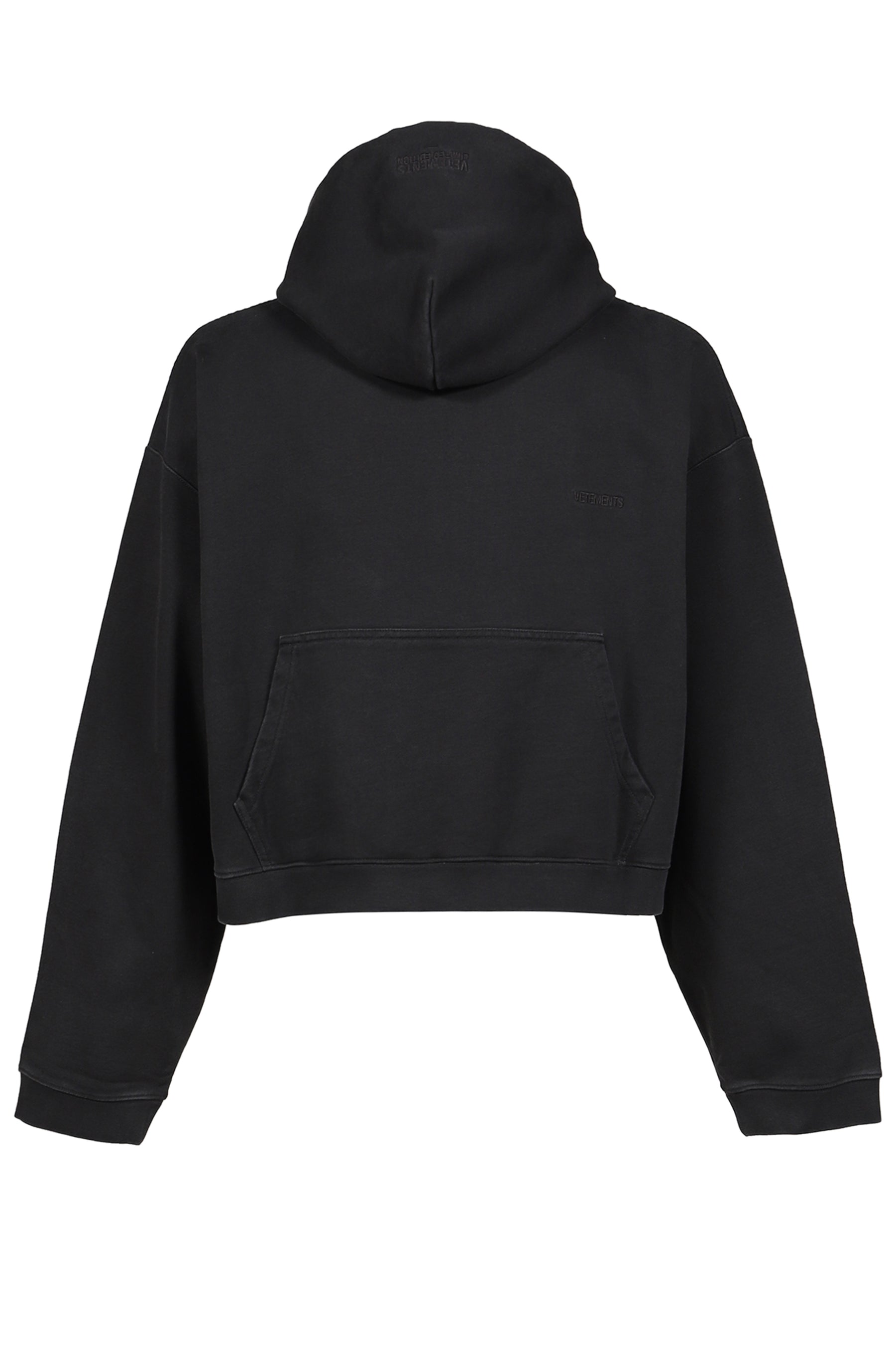 ATHLETIC LOGO HOODIE / BLK