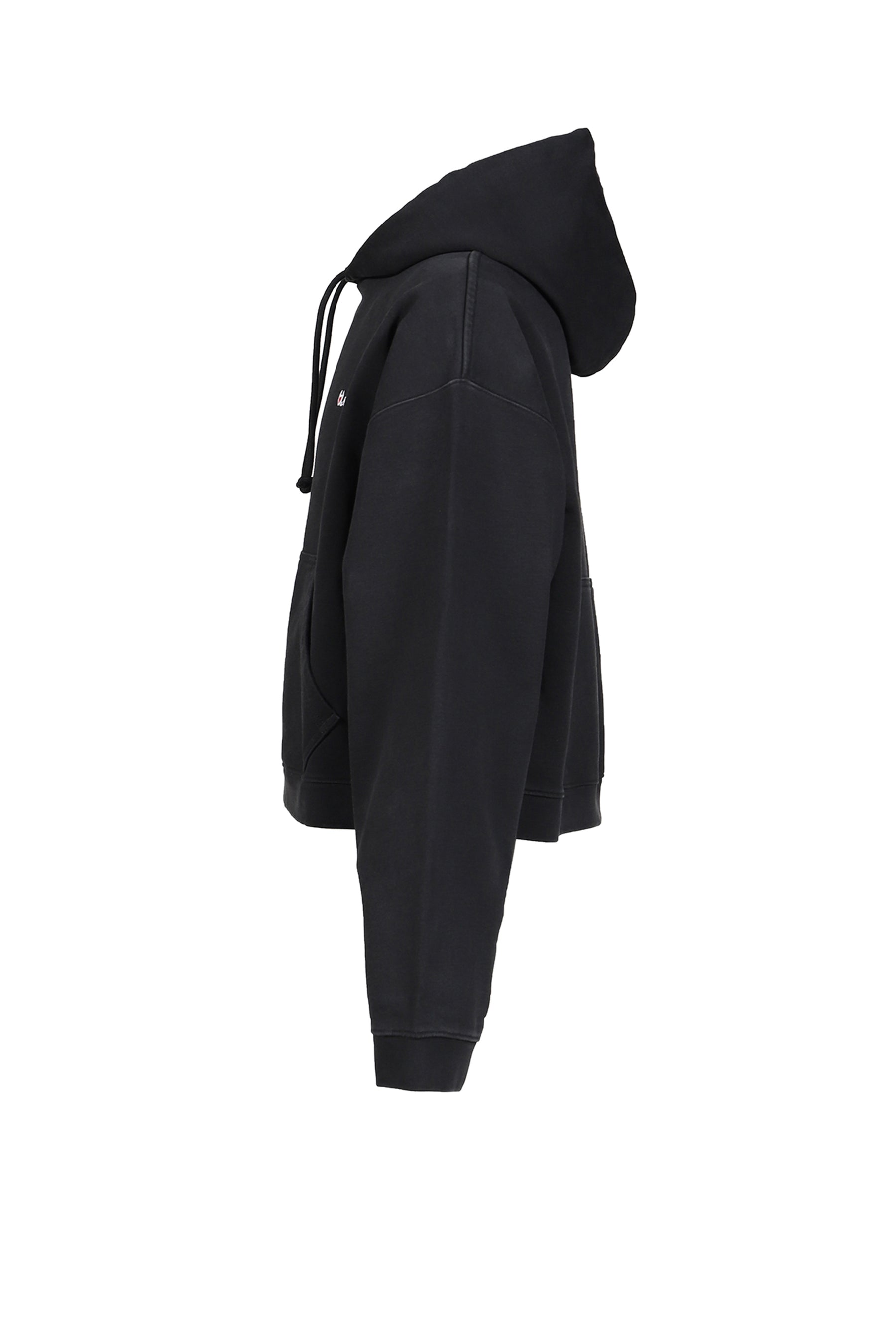 ATHLETIC LOGO HOODIE / BLK