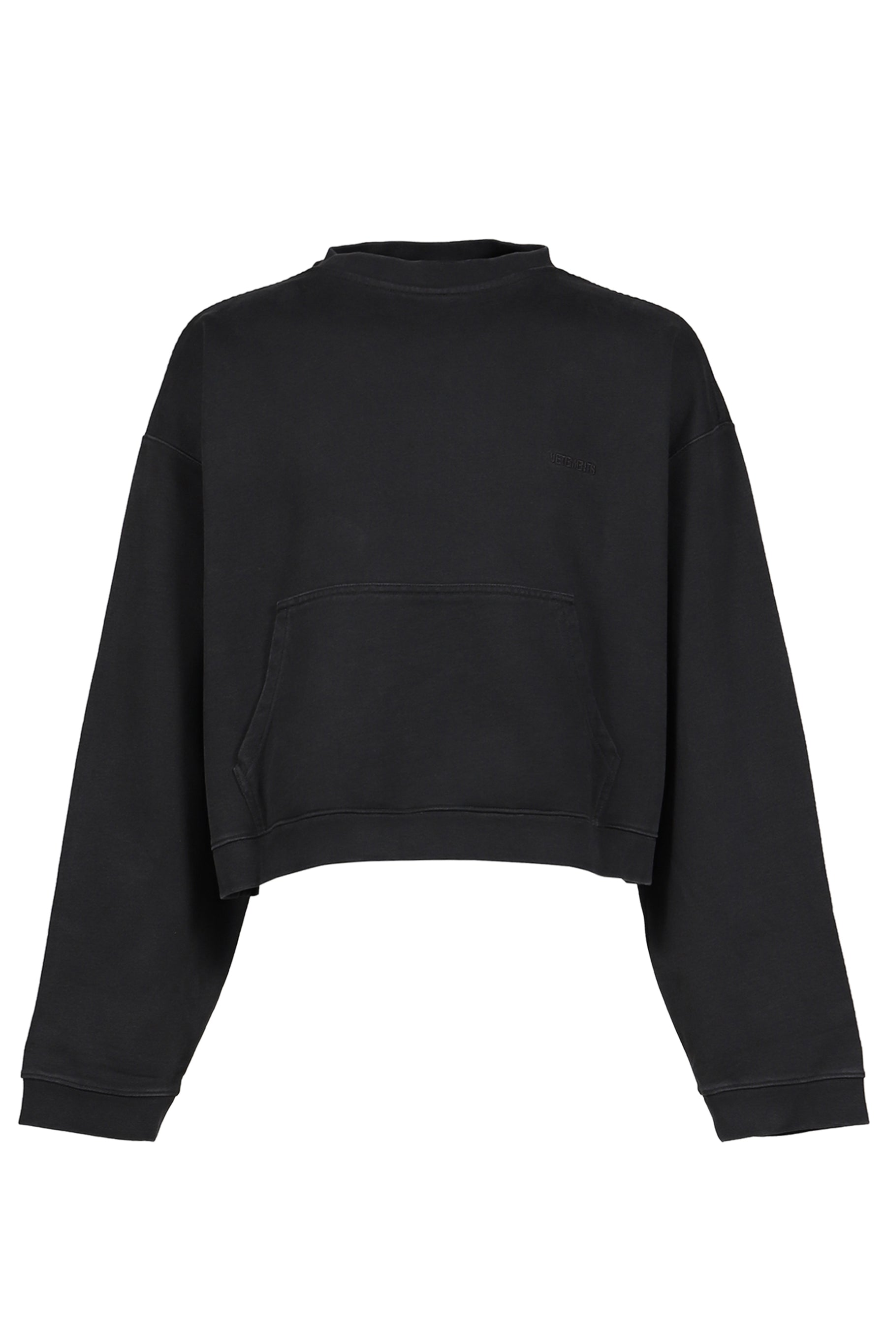 ATHLETIC LOGO HOODIE / BLK