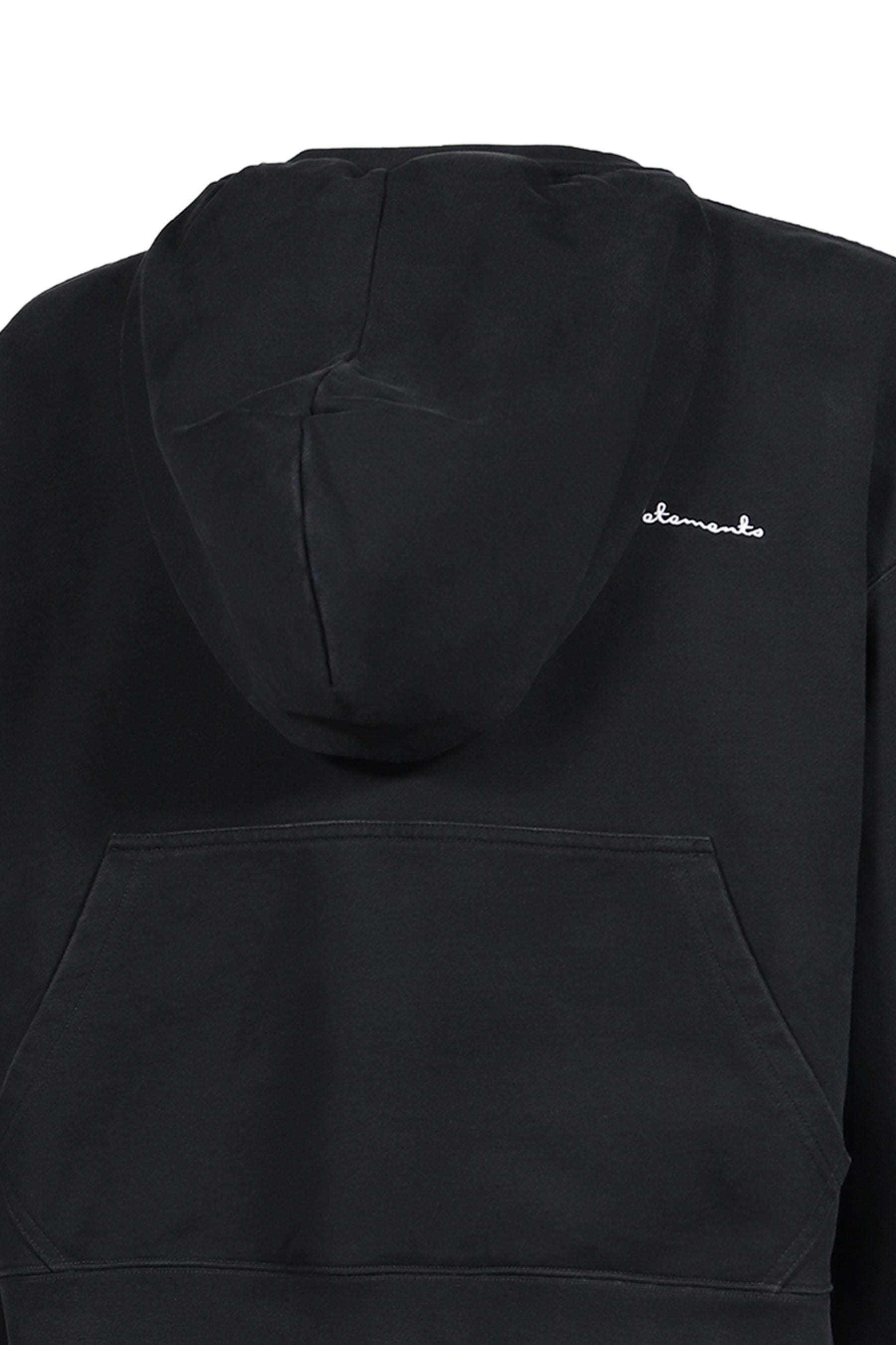 ATHLETIC LOGO HOODIE / BLK