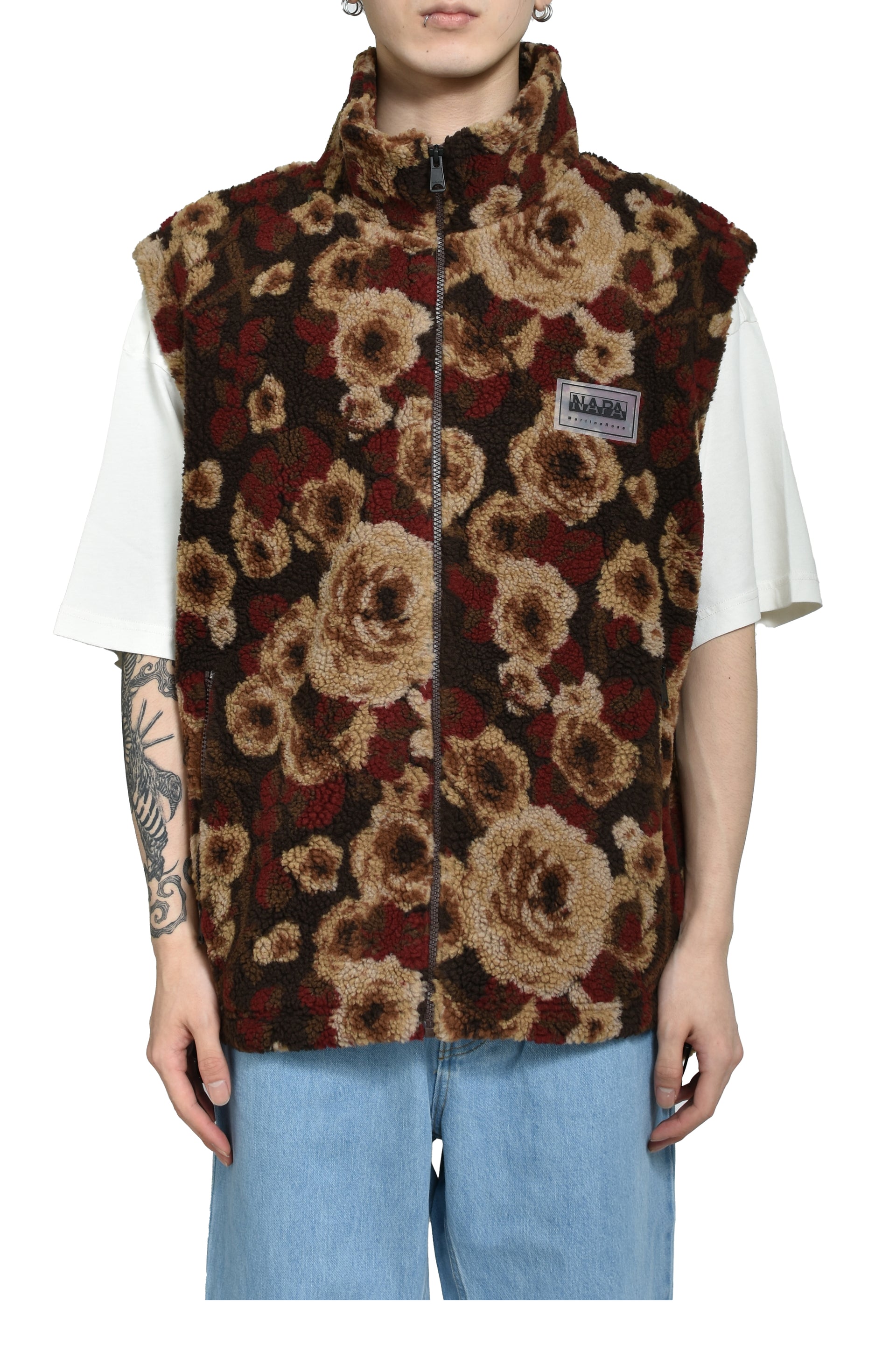 T-EMIN JACQUARD VEST / BRW