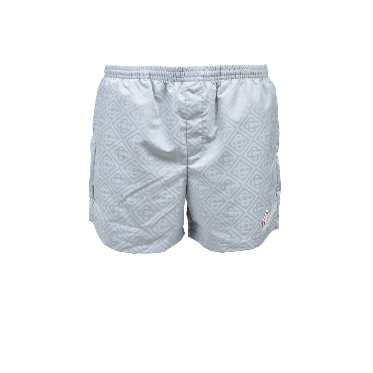 Casablanca カサブランカ SS26 MONOGRAM JACQUARD SWIM SHORTS / GRY