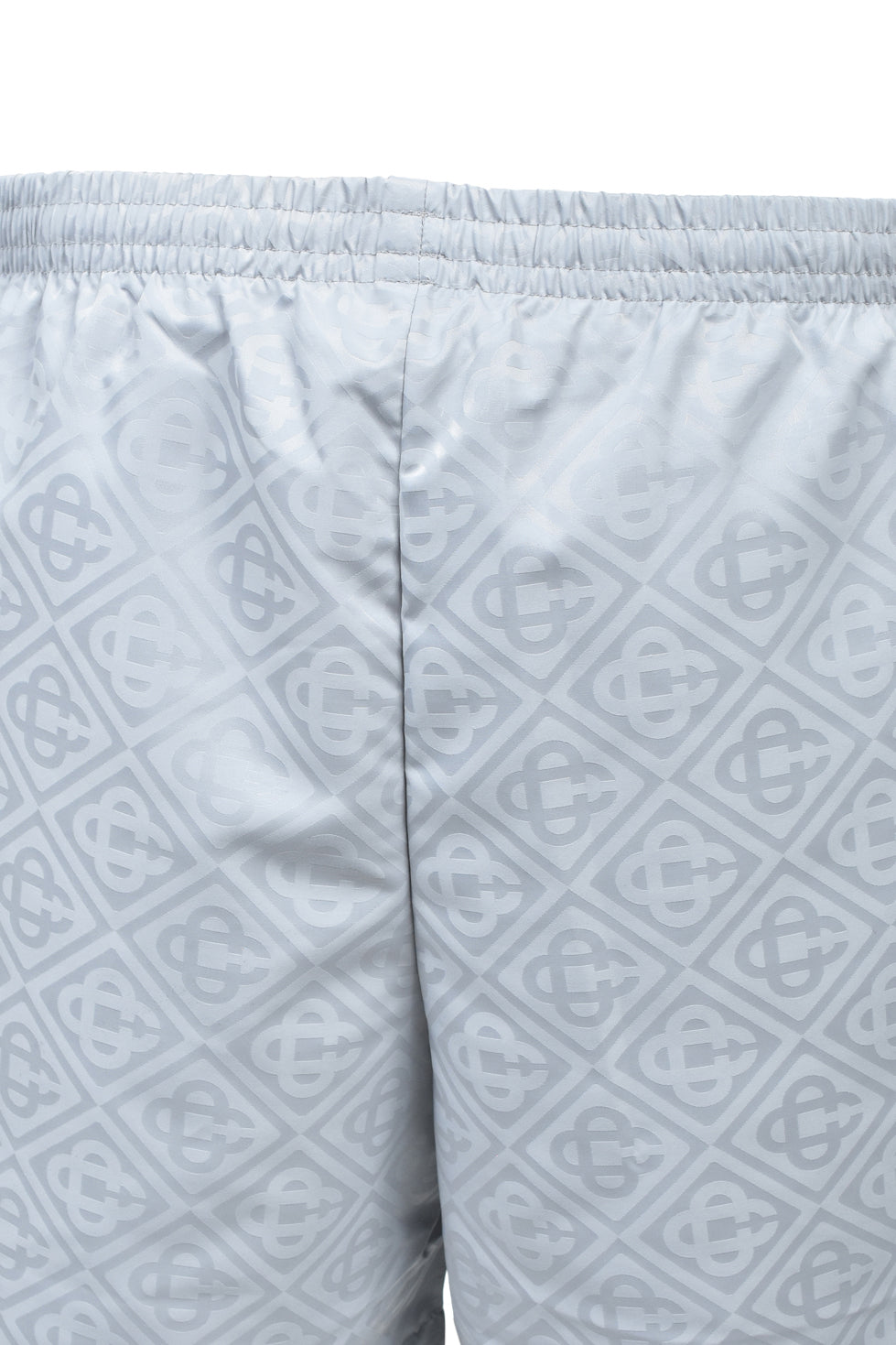MONOGRAM JACQUARD SWIM SHORTS / GRY