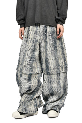 CONVERTIBLE BLEACHED DENIM PANTS (20TH EXCLUSIVE) / IND