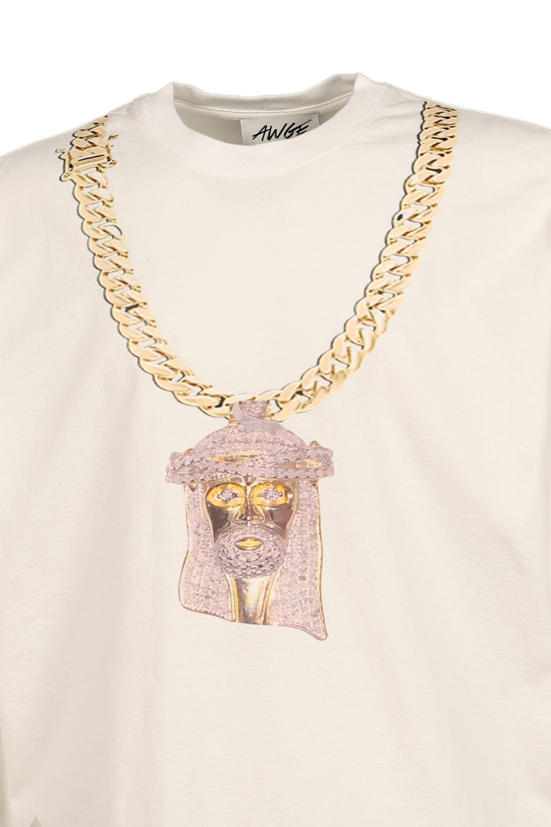 JESUS CHAIN WHITE LONG SLEEVE / WHT
