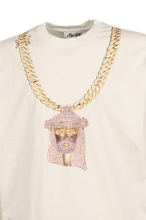 JESUS CHAIN WHITE LONG SLEEVE / WHT