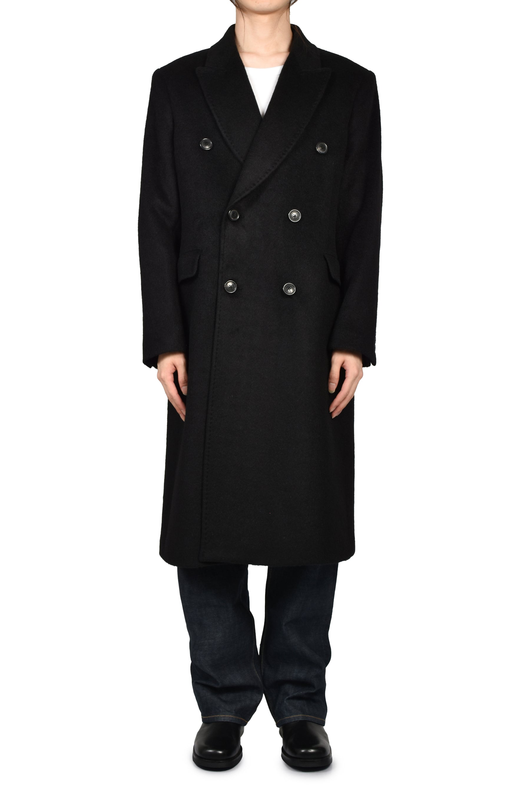 WHALE COAT / BLK