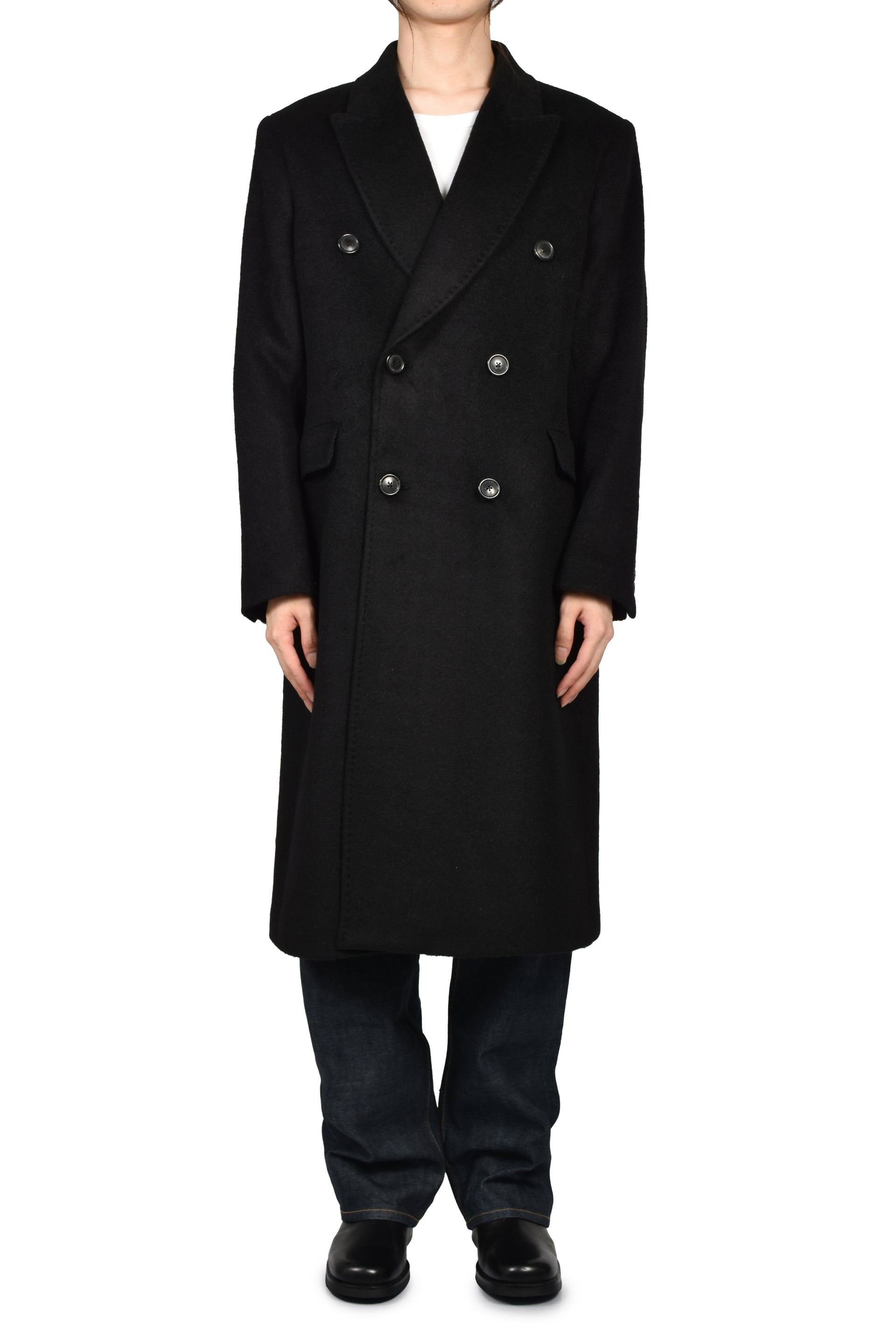 WHALE COAT / BLK