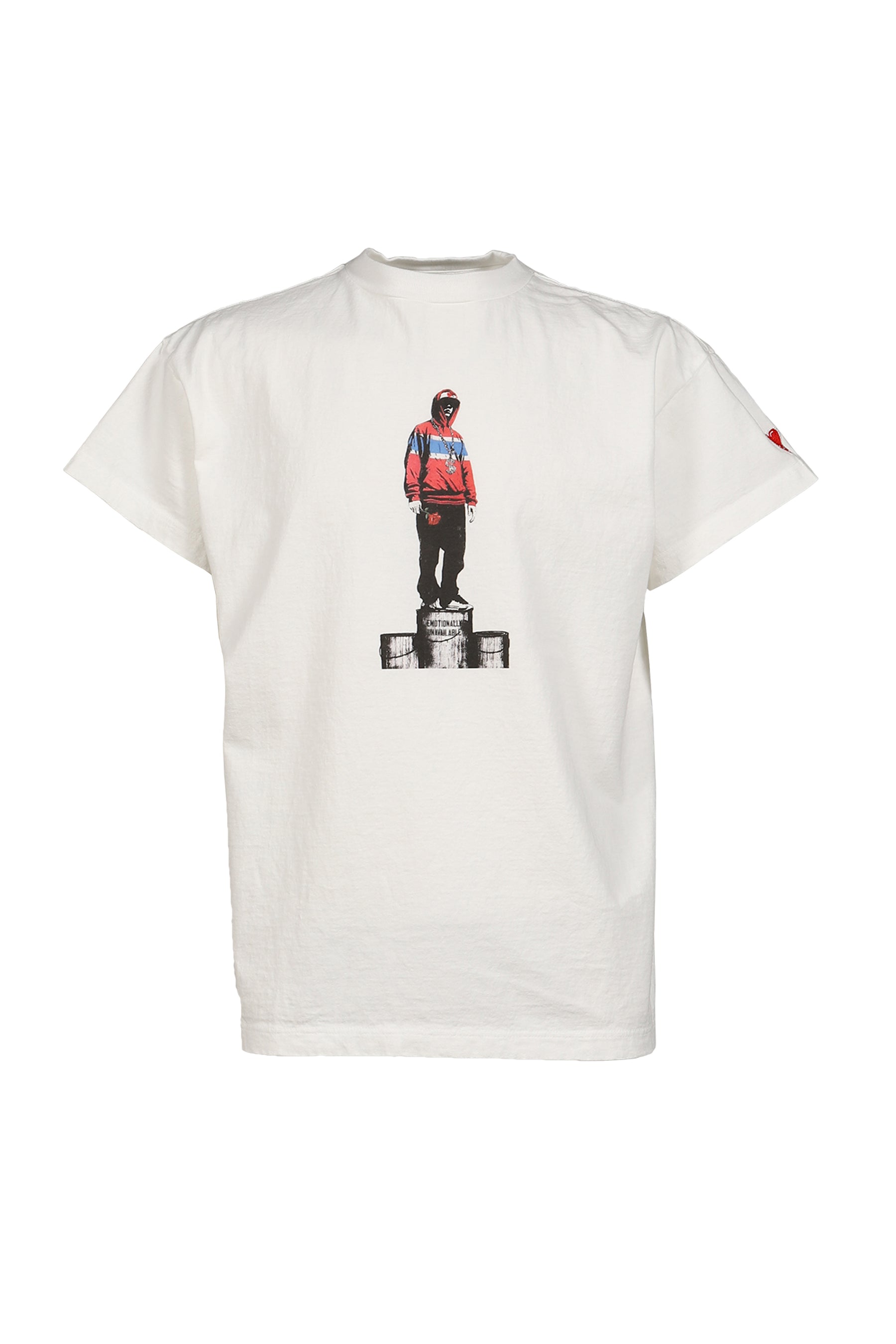 EU DK STAND S/S TEE / WHT