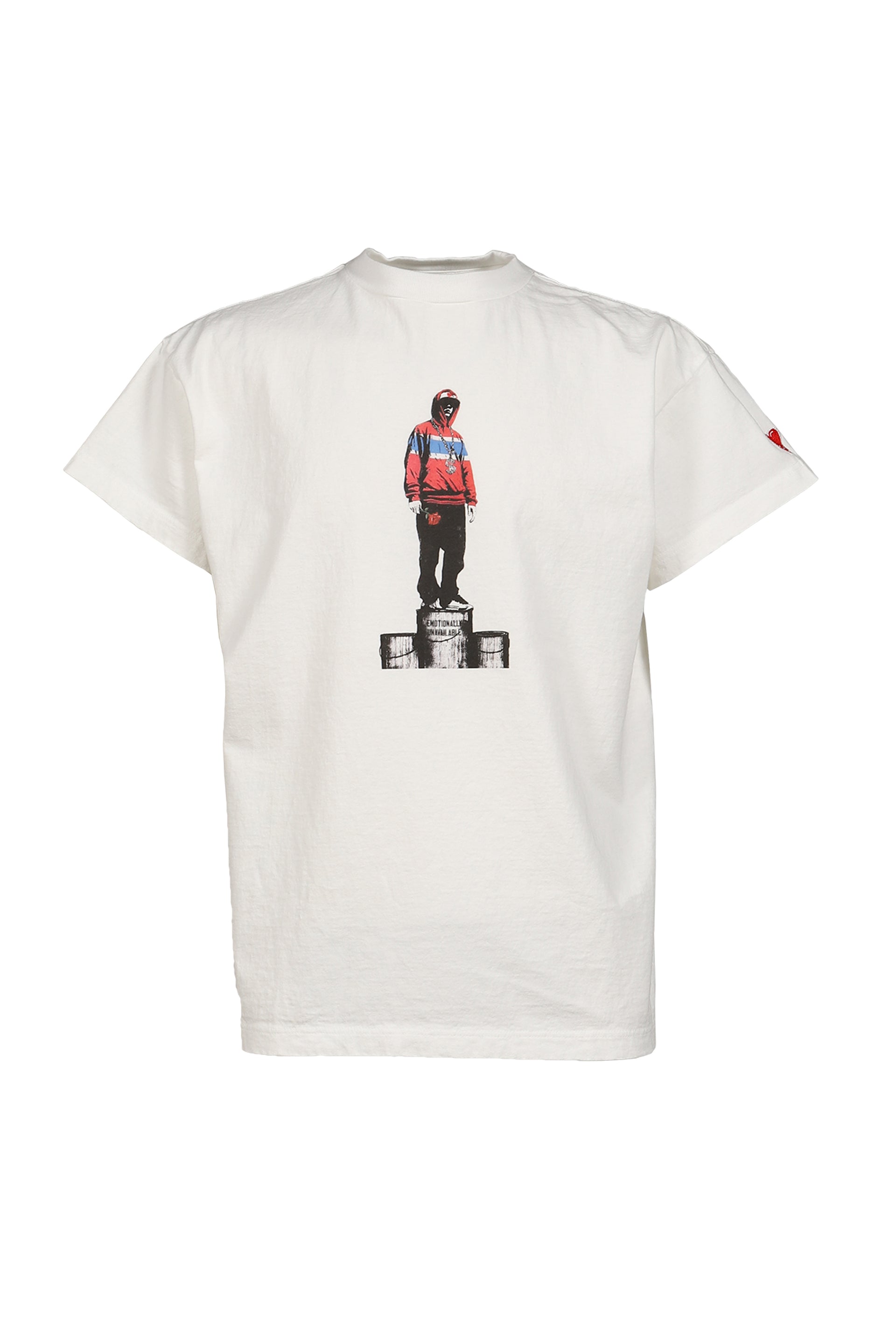 EU DK STAND S/S TEE / WHT