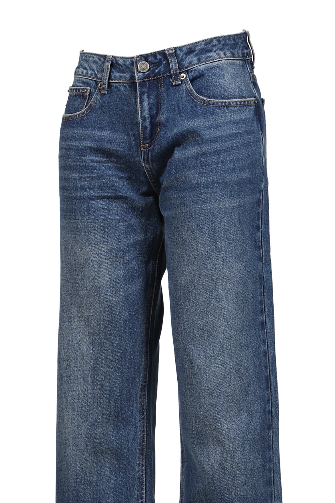 THE MALISSA JEANS / MID BLU