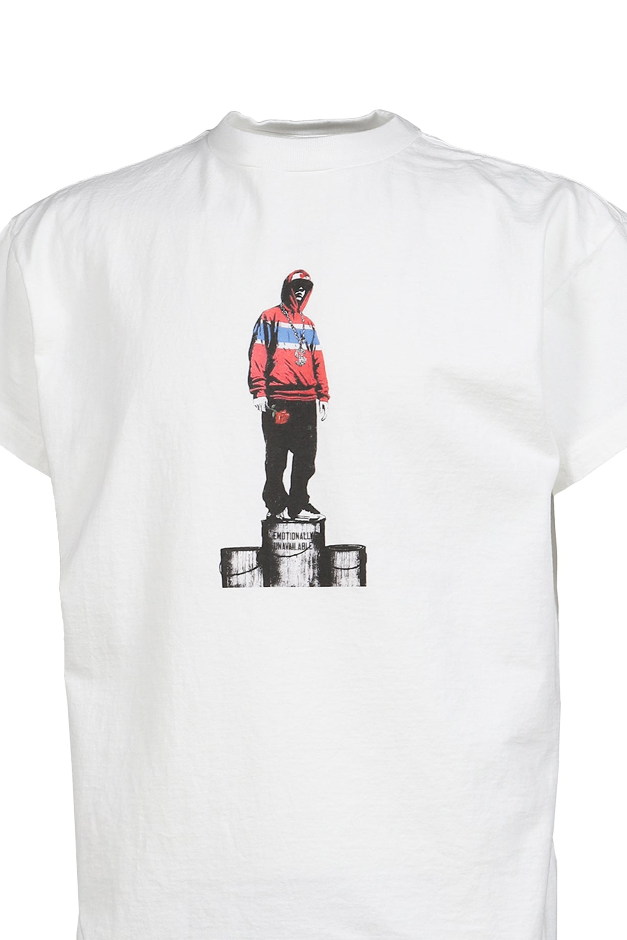 EU DK STAND S/S TEE / WHT
