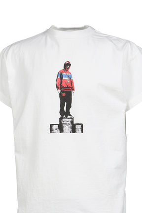 EU DK STAND S/S TEE / WHT