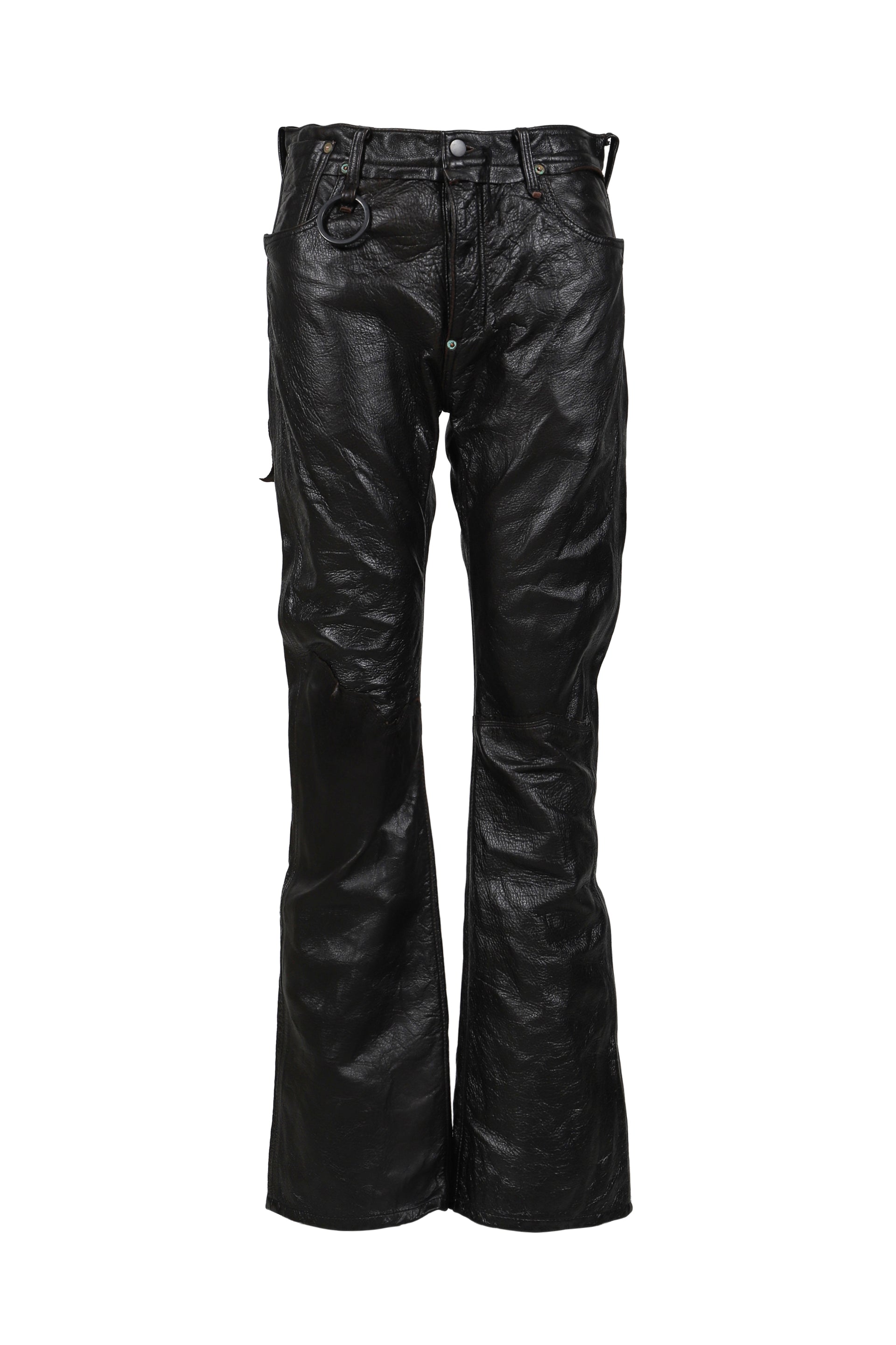 RUSTIC KNEE LOT.20617(BROWN CORE) / BLK