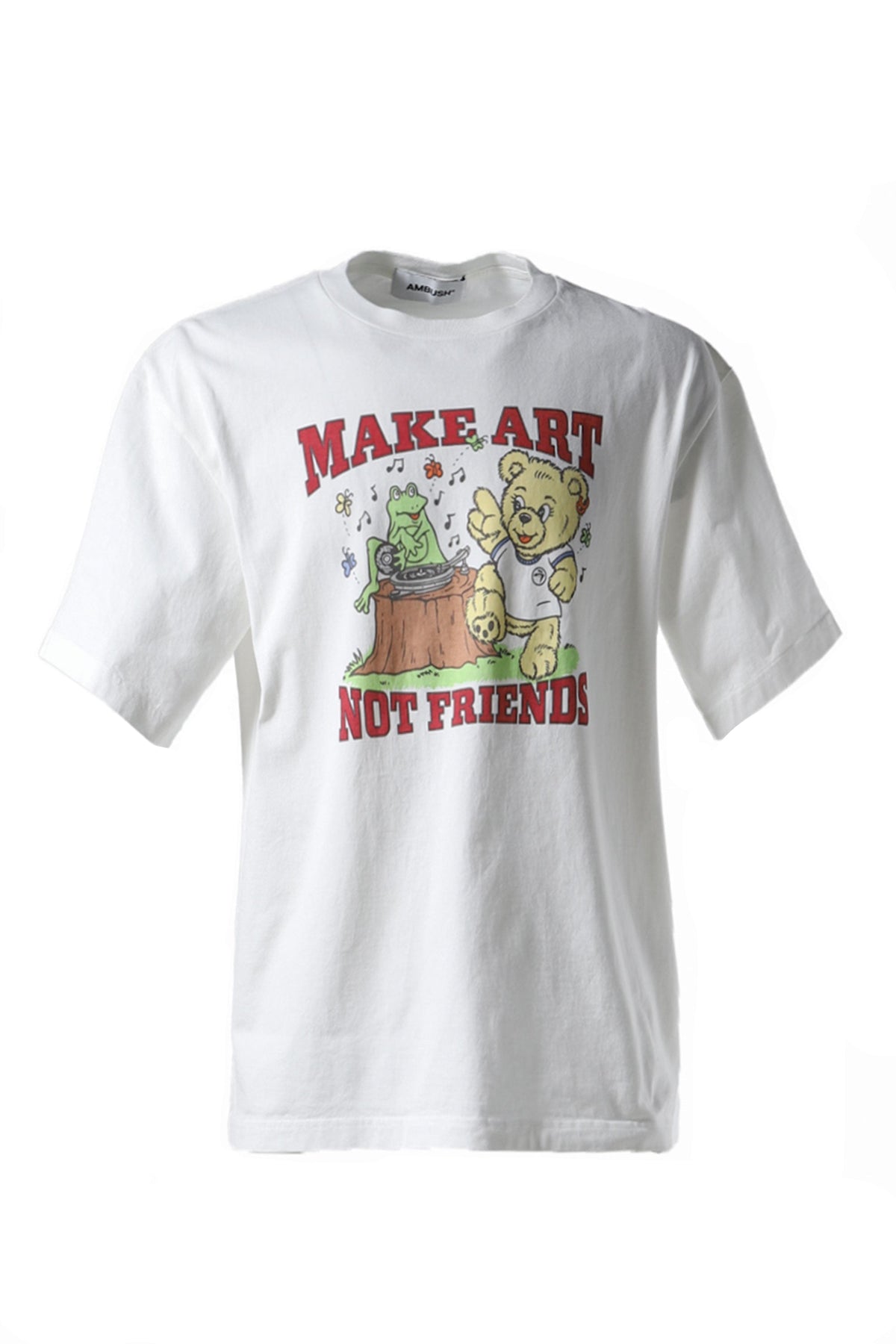 MAKE ART T-SHIRT / WHT