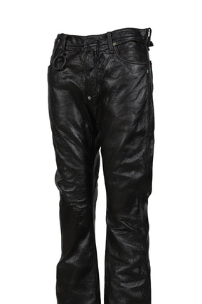 RUSTIC KNEE LOT.20617(BROWN CORE) / BLK