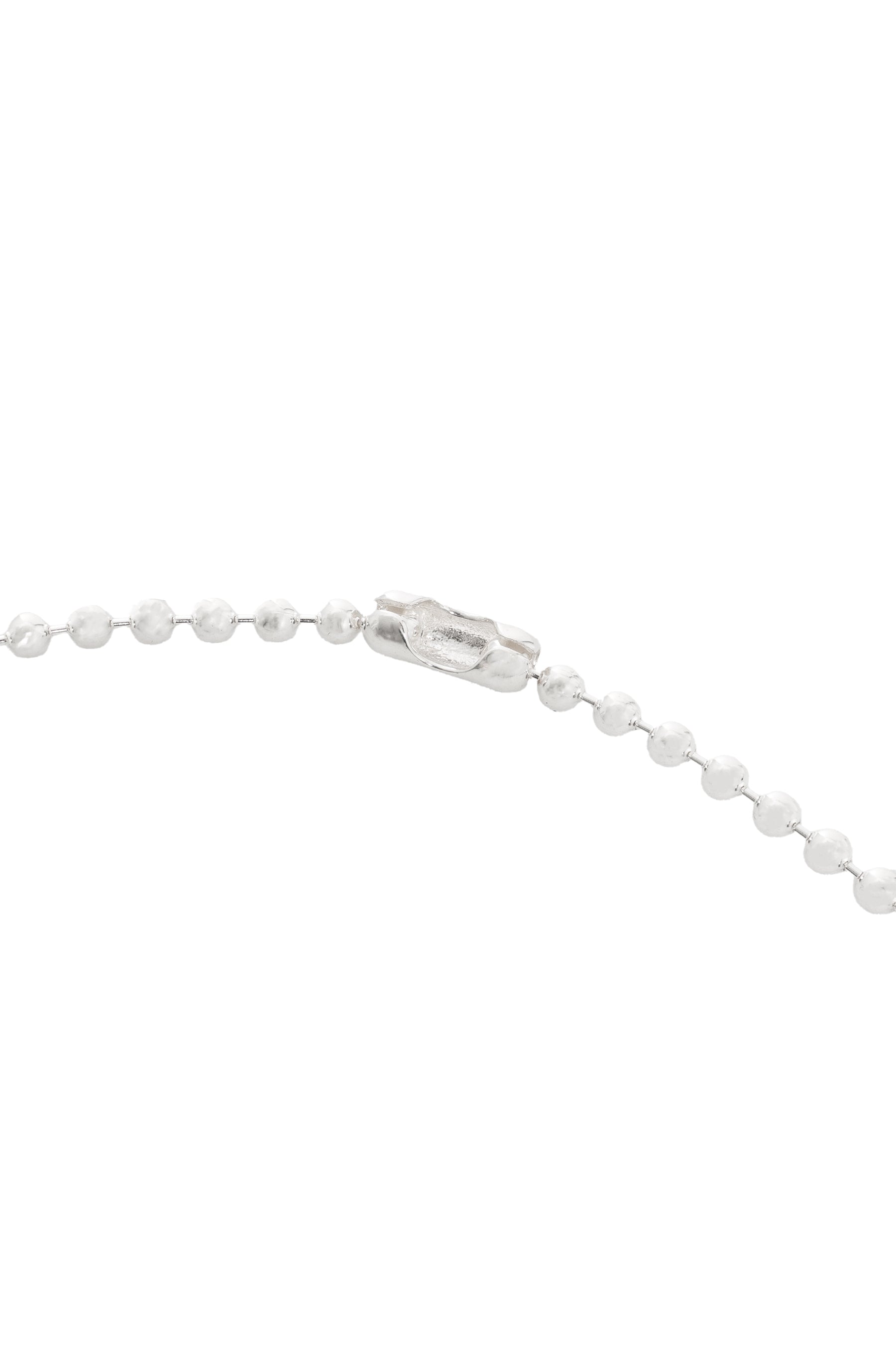 BALL CHAIN NECKLACE. -S- REGULAR / SIL