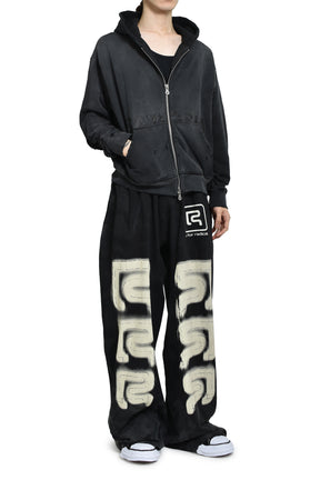 R LOGO FASTER FLIGHT / MECHANIC BLK