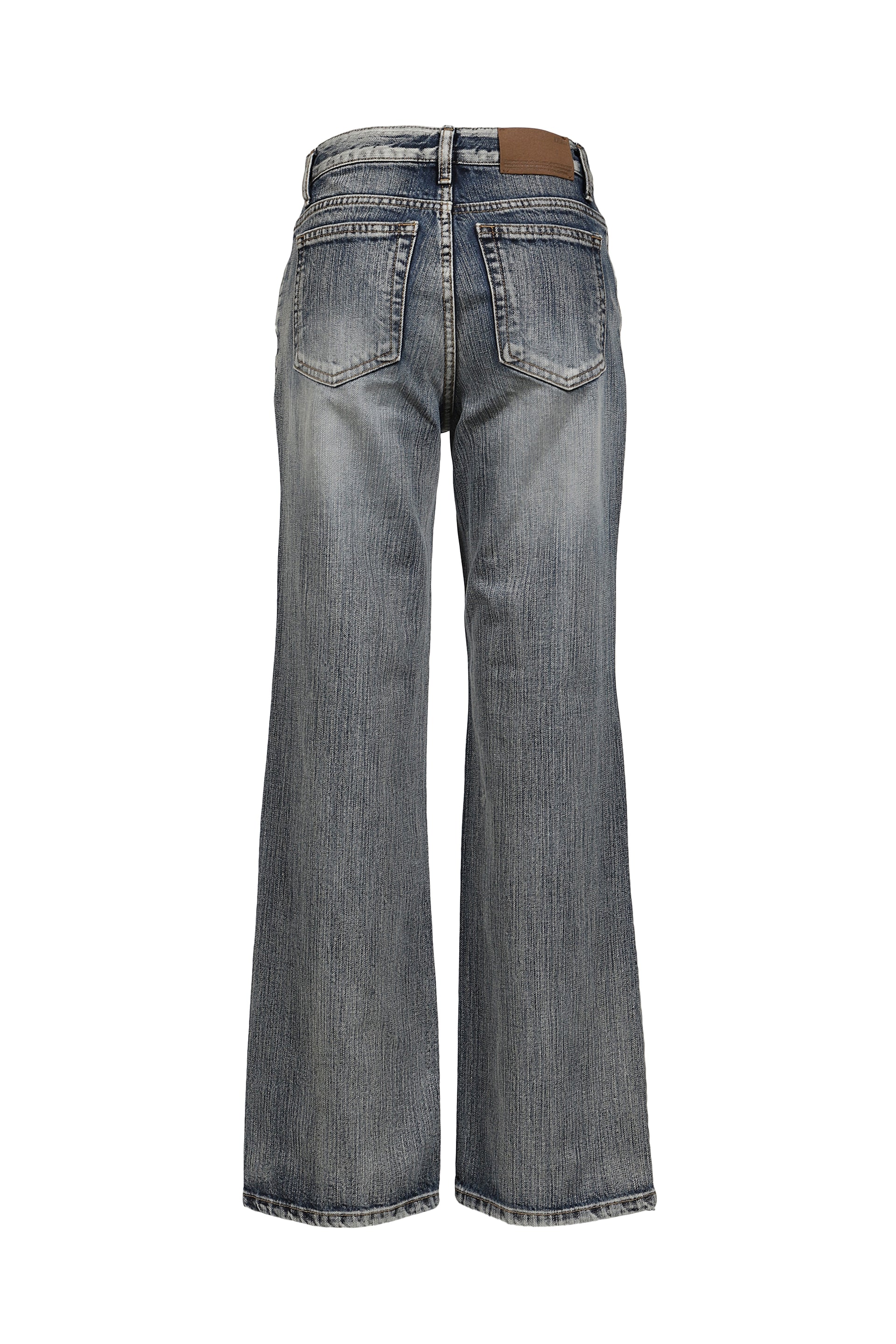 HIGHLIGHT DAMAGE WIDE PANTS / BLU