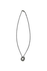 NECKLACE FOUR RINGS / SIL