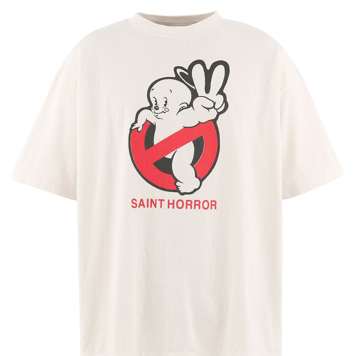 SAINT Mxxxxxx セントマイケル SS26 SS T-SHIRT/SAINT HORROR / WHT