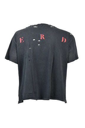 LES CRIMES DE L’AMOUR T-SHIRT / TRASHED BLK