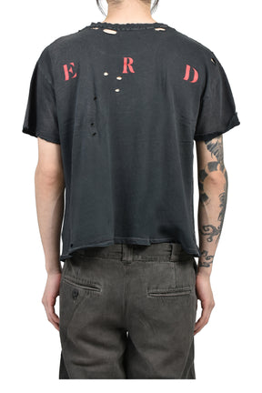 LES CRIMES DE L’AMOUR T-SHIRT / TRASHED BLK