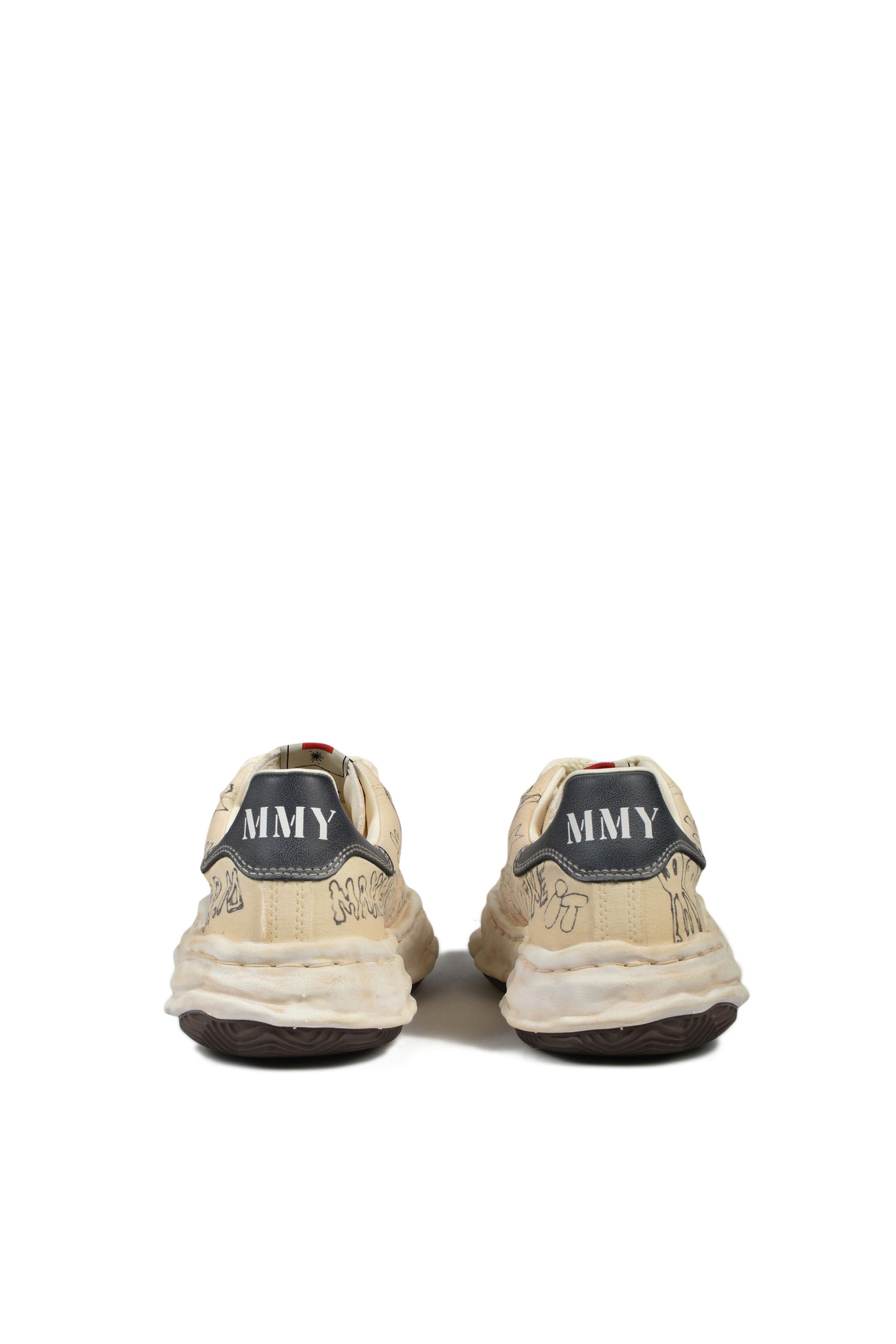 BALAKEY GRAFFITI LOW CANVAS / WHT