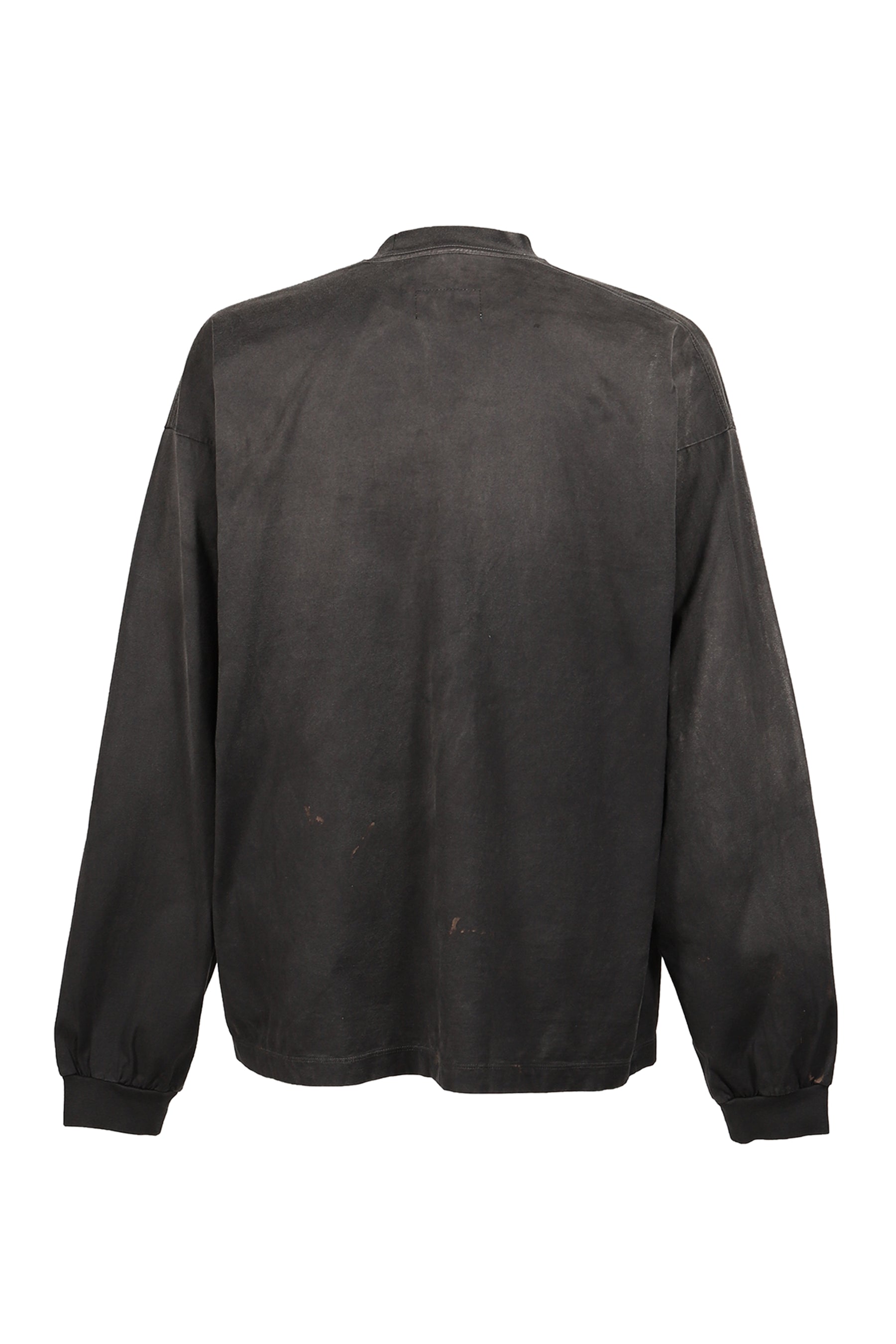 GAS MASK BEAR LONG SLEEVE T-SHIRT / BLK