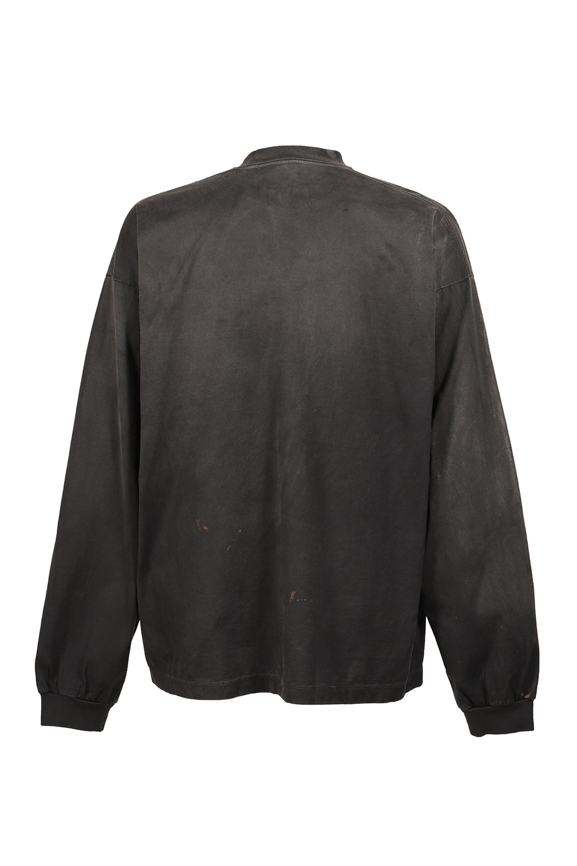 GAS MASK BEAR LONG SLEEVE T-SHIRT / BLK