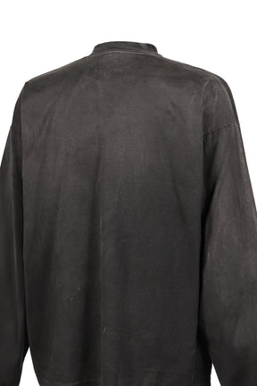 GAS MASK BEAR LONG SLEEVE T-SHIRT / BLK