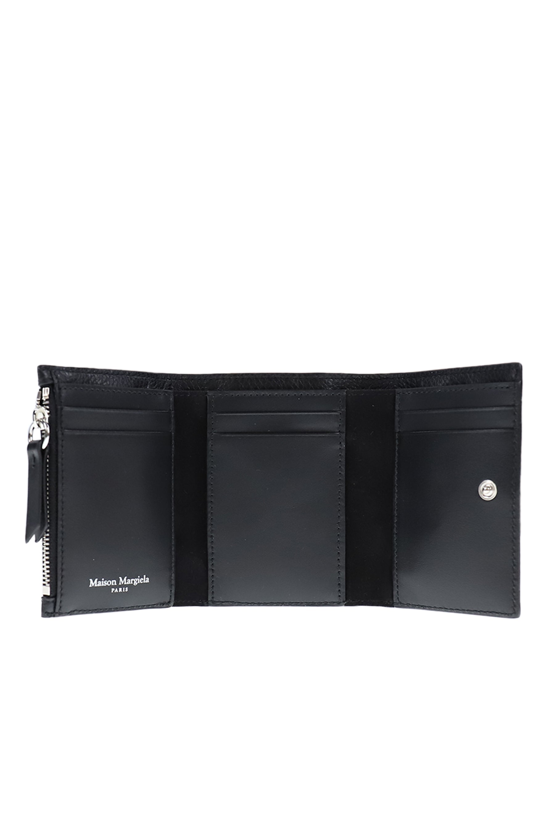 WALLET CLIP 3 WITH ZIP / BLK