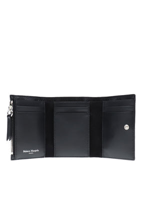 WALLET CLIP 3 WITH ZIP / BLK