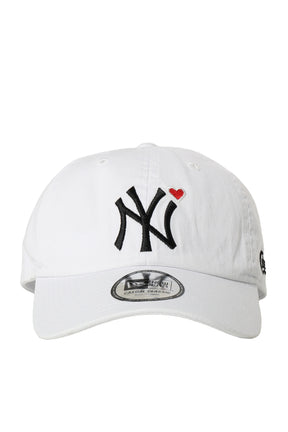 New York Yankees GOLD METAL-BADGE Red-Black Fitted Hat