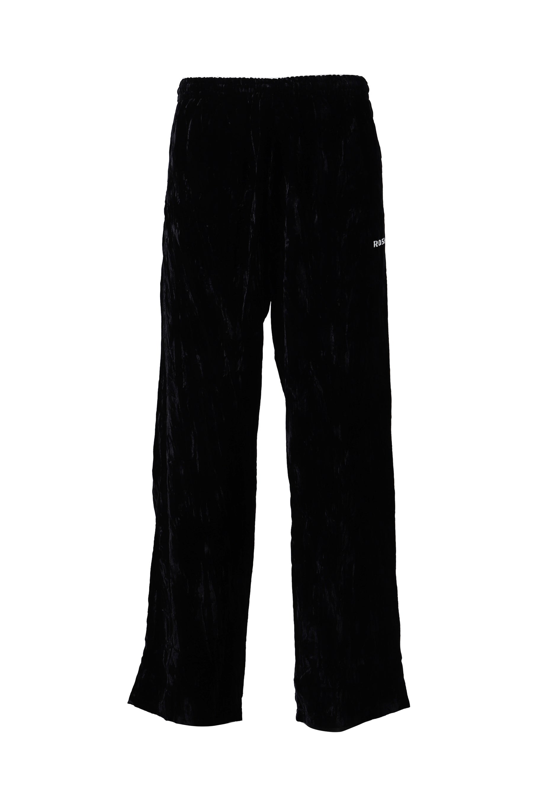 WIDE LEG TRACKPANT / BLK