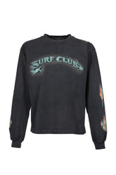 SURF CLUB L/S T-SHIRTS / BLK