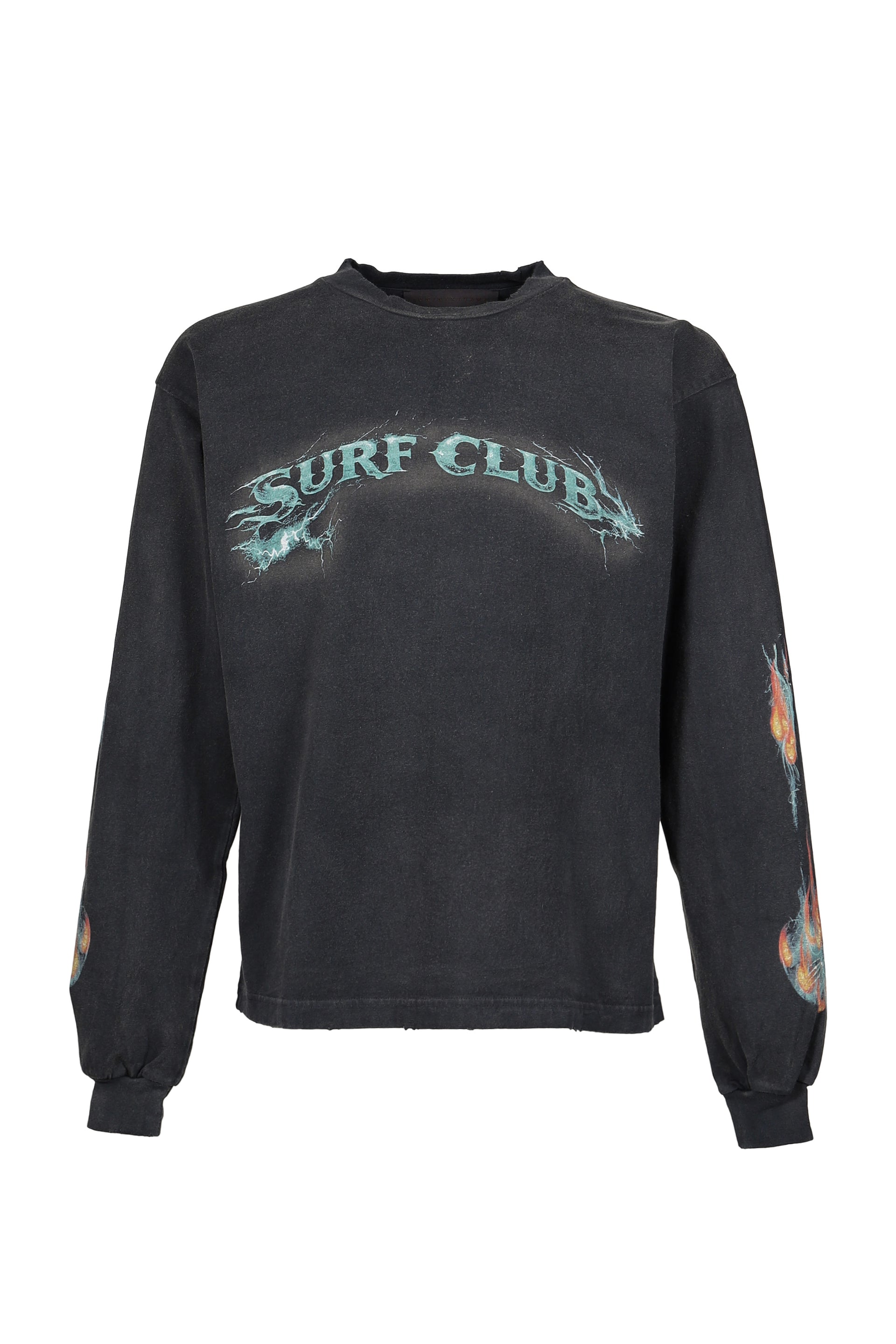 SURF CLUB L/S T-SHIRTS / BLK