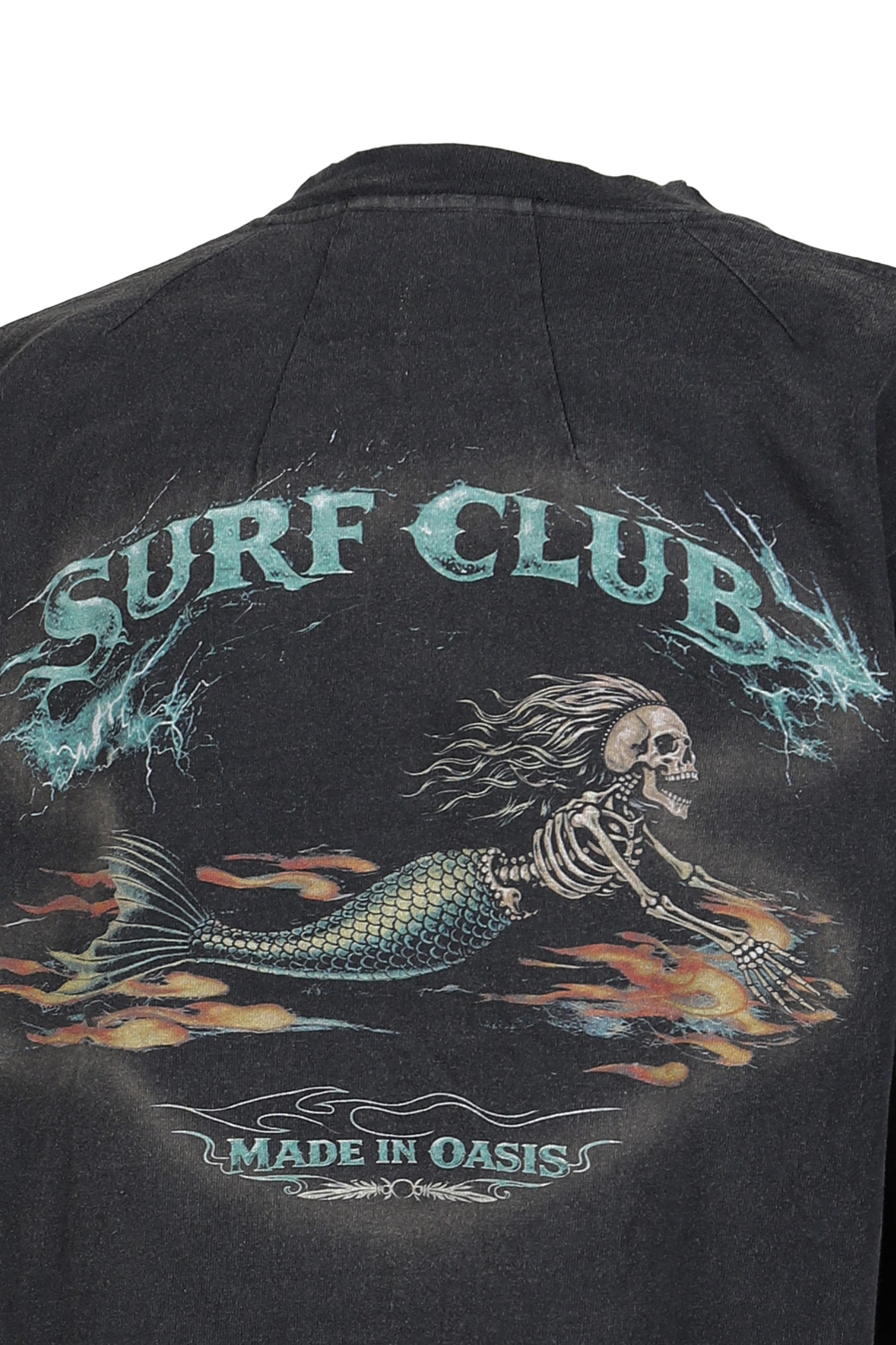 SURF CLUB L/S T-SHIRTS / BLK