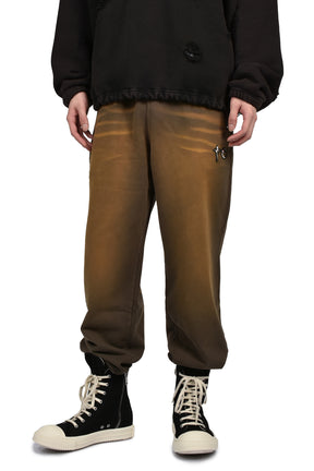 TC TWO TONE WASHED JOGGER PANTS / OLV
