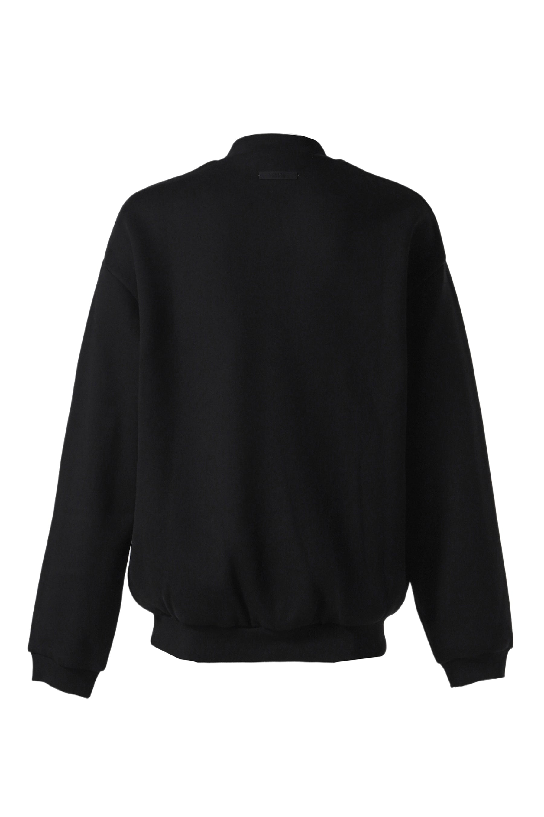 FLEECE CREWNECK / BLK